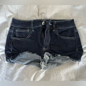 AEO High Rise Shortie Shorts